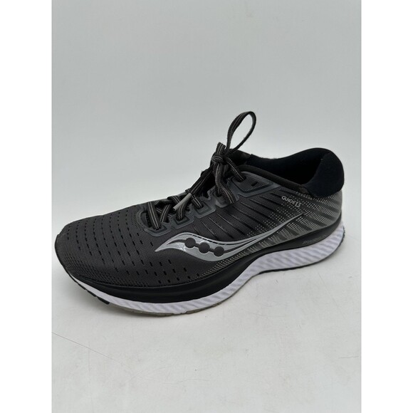 Saucony Guide 13 Running Shoes Womens Size 7W Black Wide Supportive Cushion - Picture 1 of 16